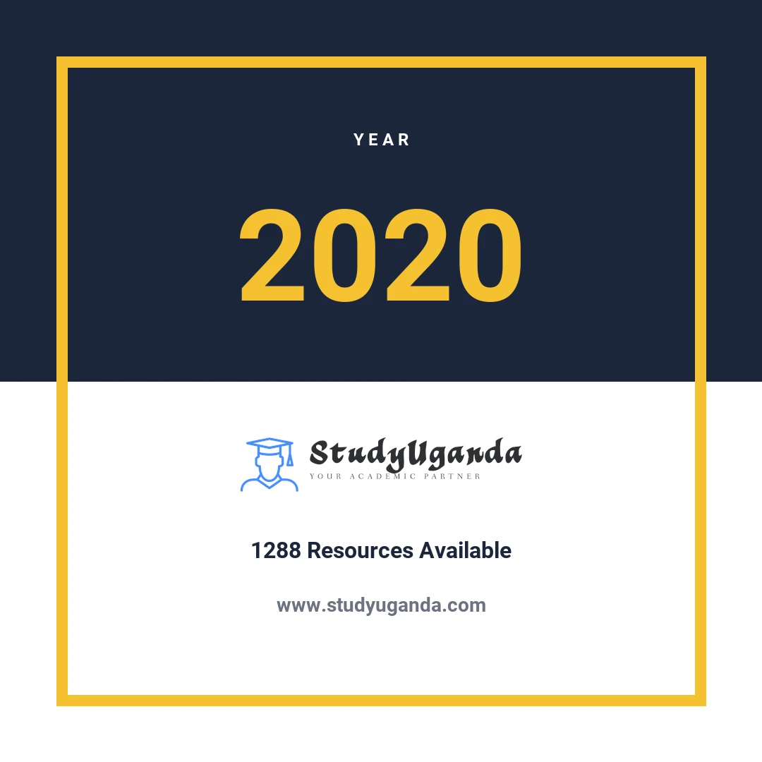 Year 2020 Category Card