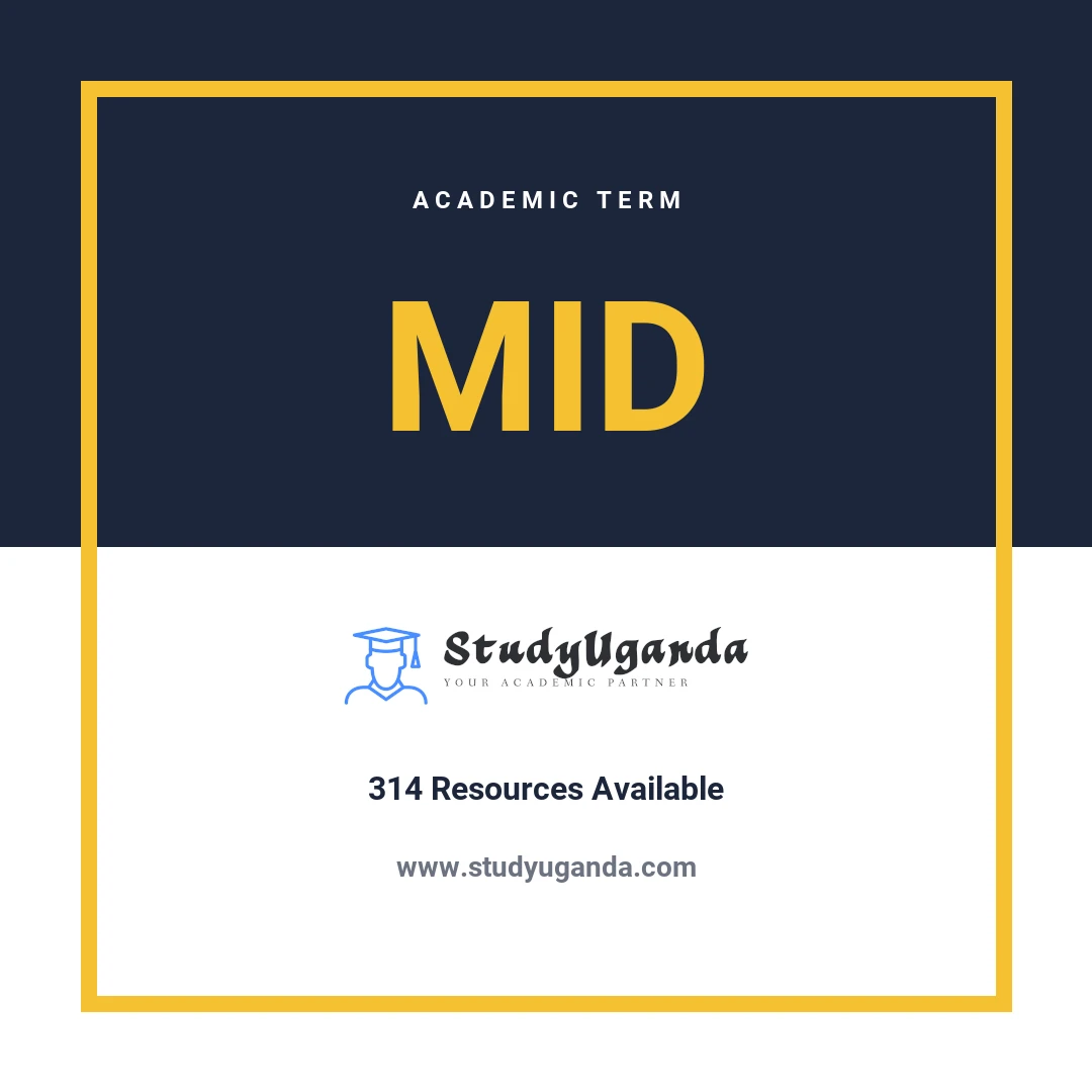 Term Mid Term Category Card