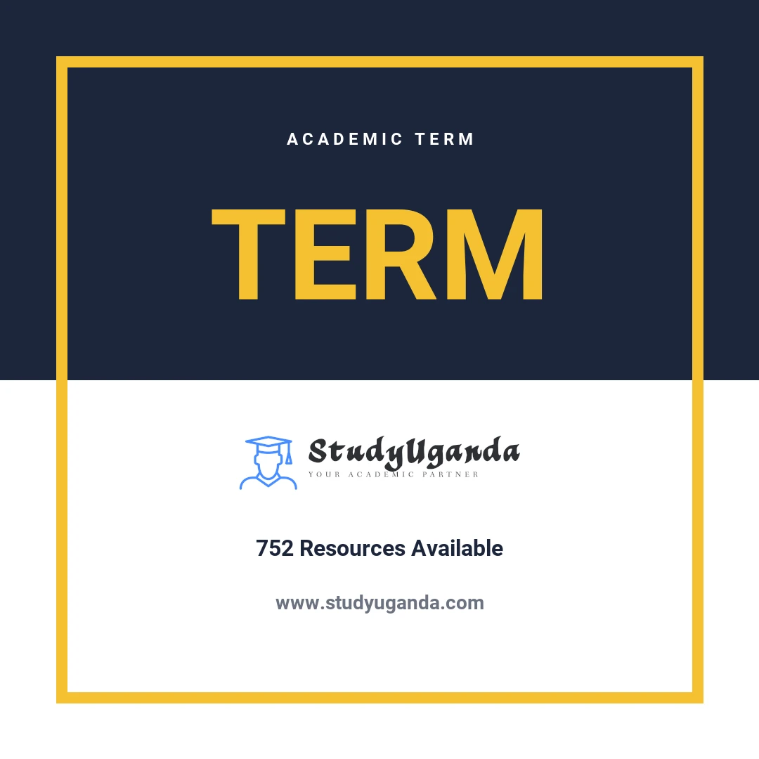 Term Term I Category Card