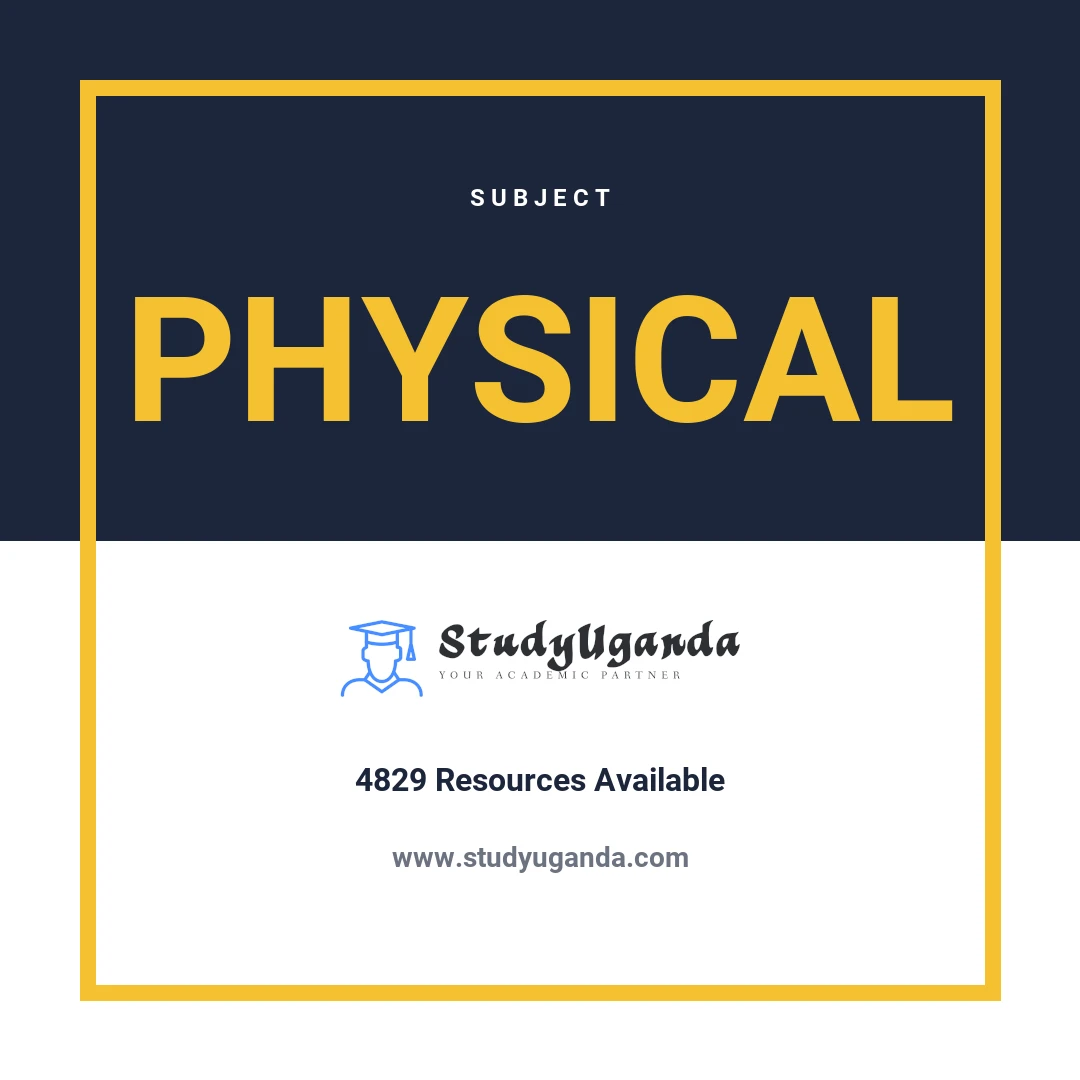 Subject Physical Education Category Card