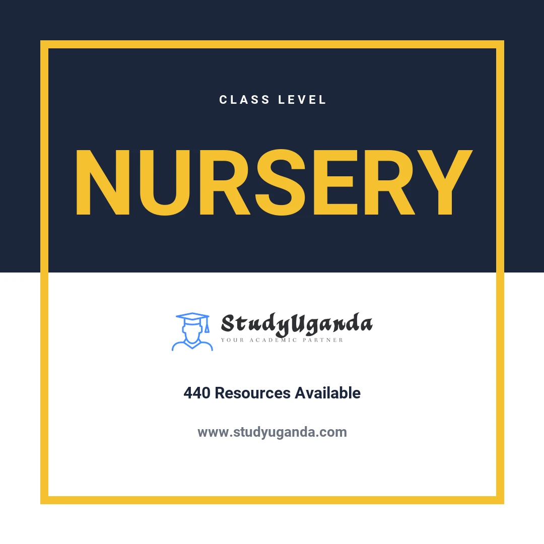Nursery Class Category Card