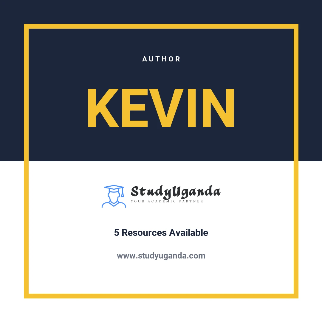 Kevin Sifuna Author Category Card