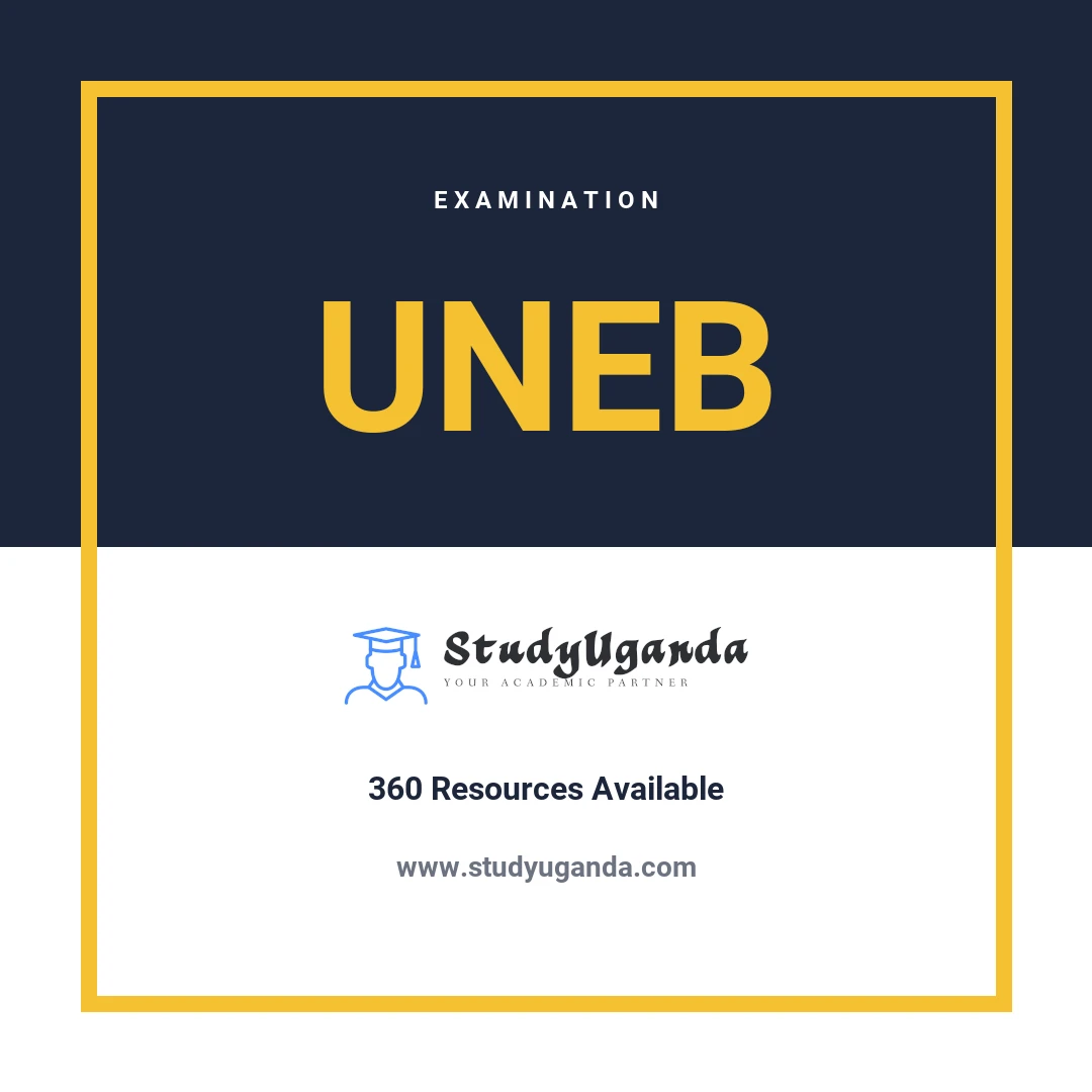 ExamType UNEB Category Card