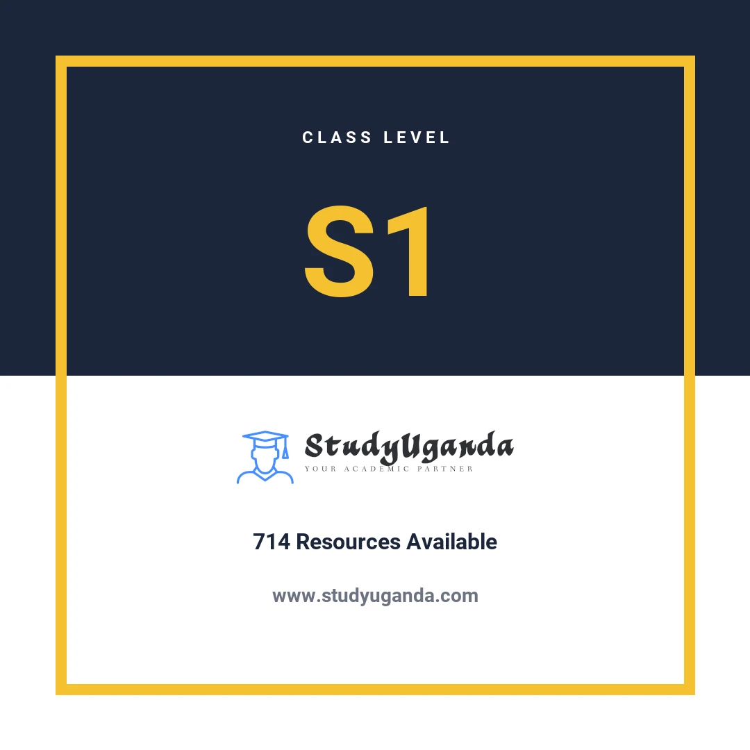 S1 Class Category Card